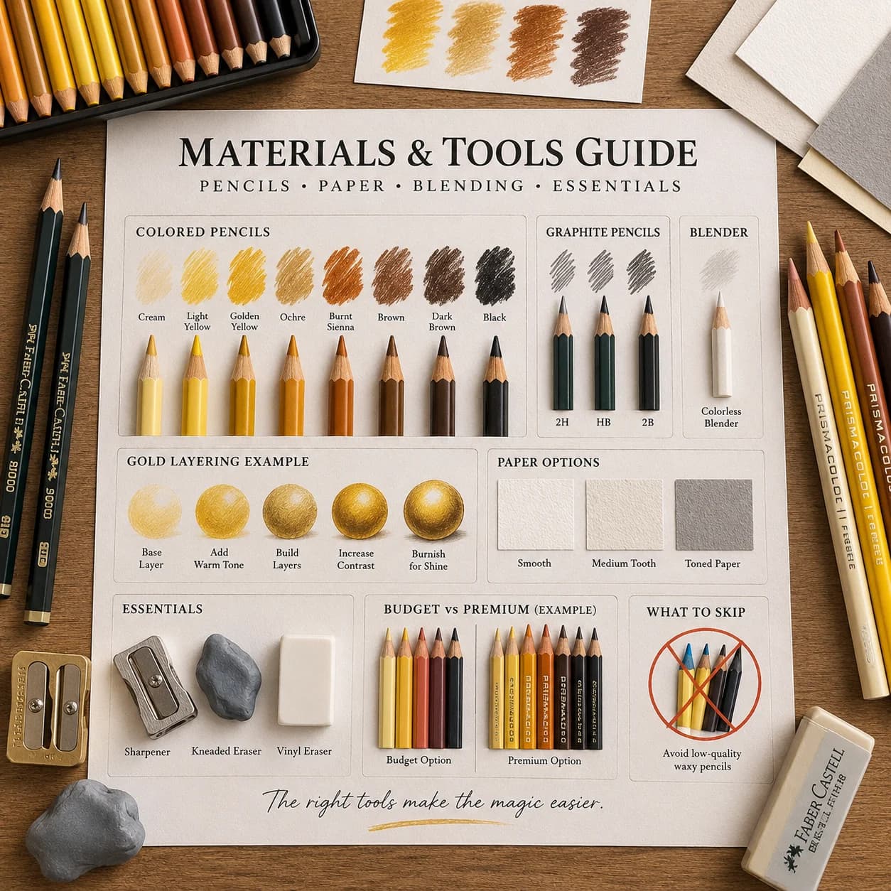 Bonus 1: Materials & Tools Guide