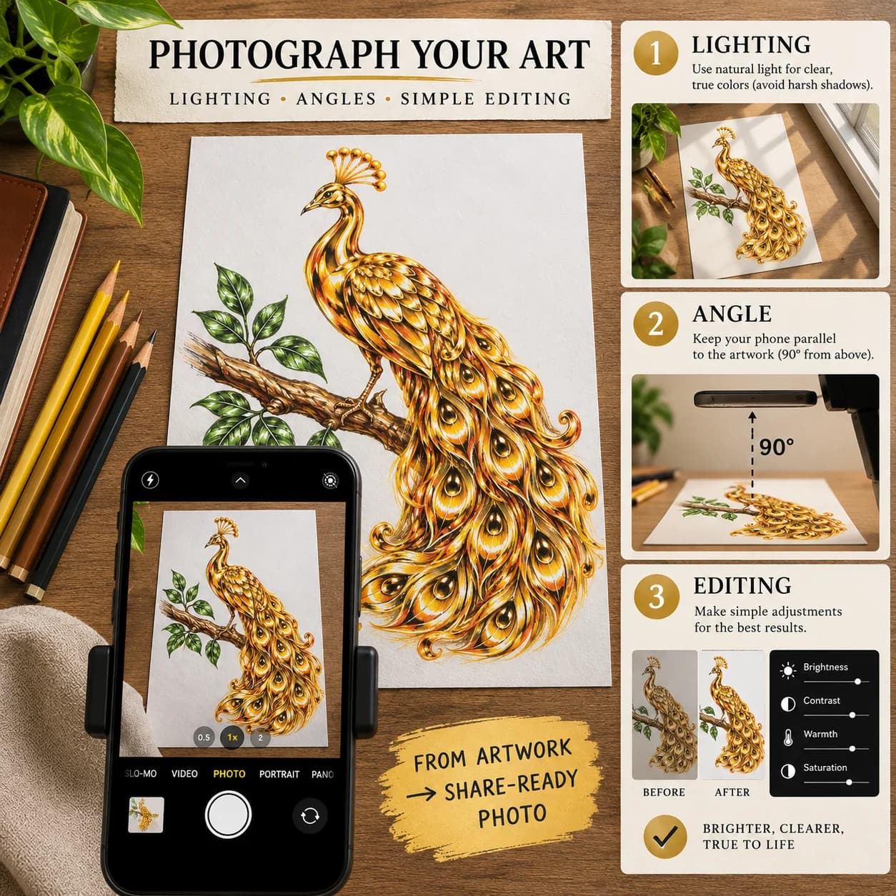 Bonus 3: Photograph Your Art Guide